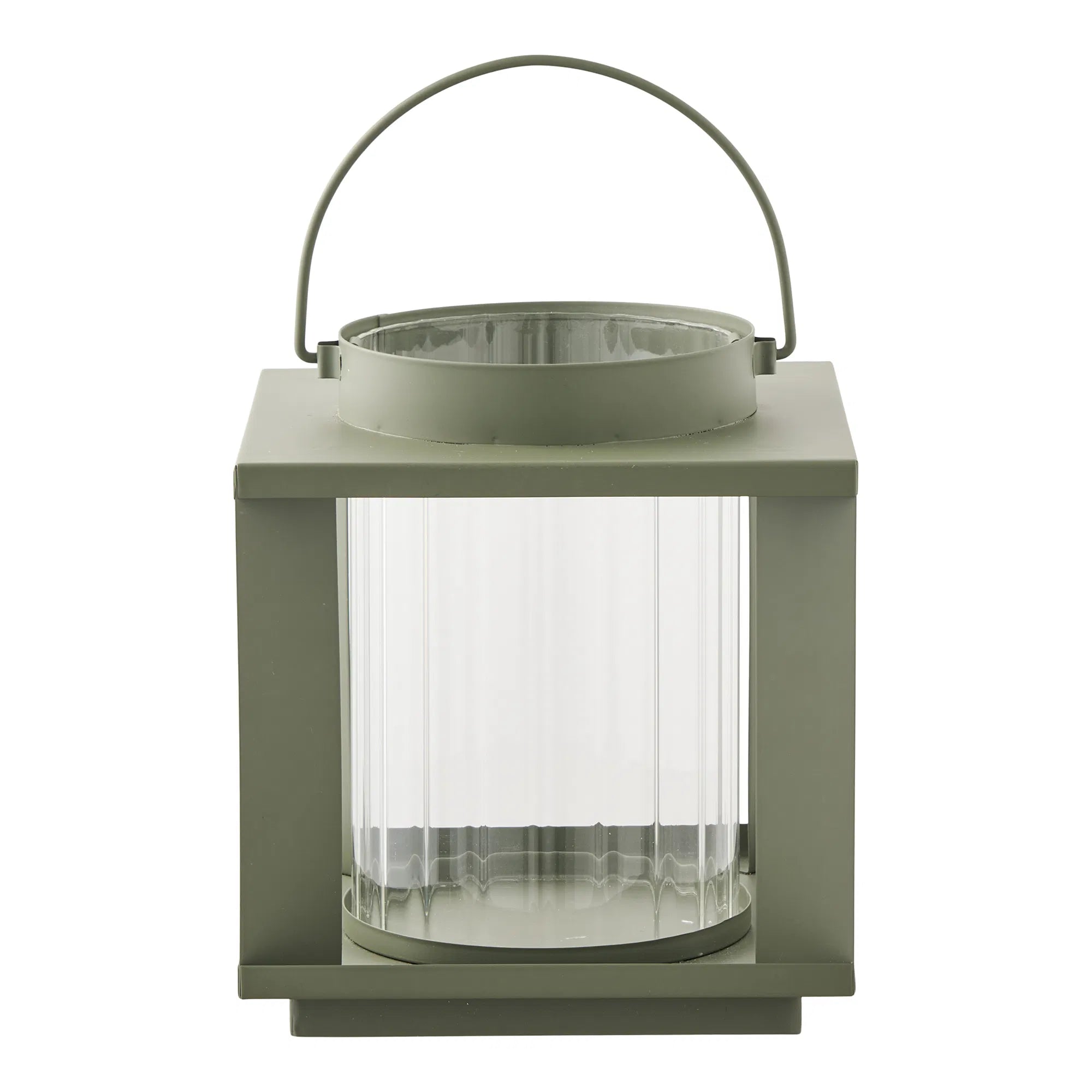 Lanterne à bougie Eirnova – fabriquée en Métal et en verre