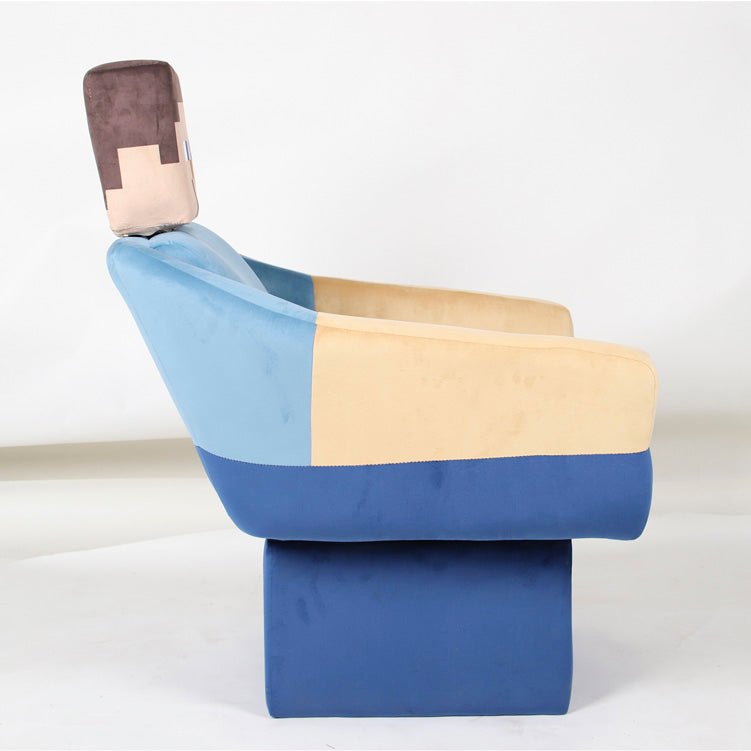 Minecraft swivel chair "Steve" – with armrests & headrest