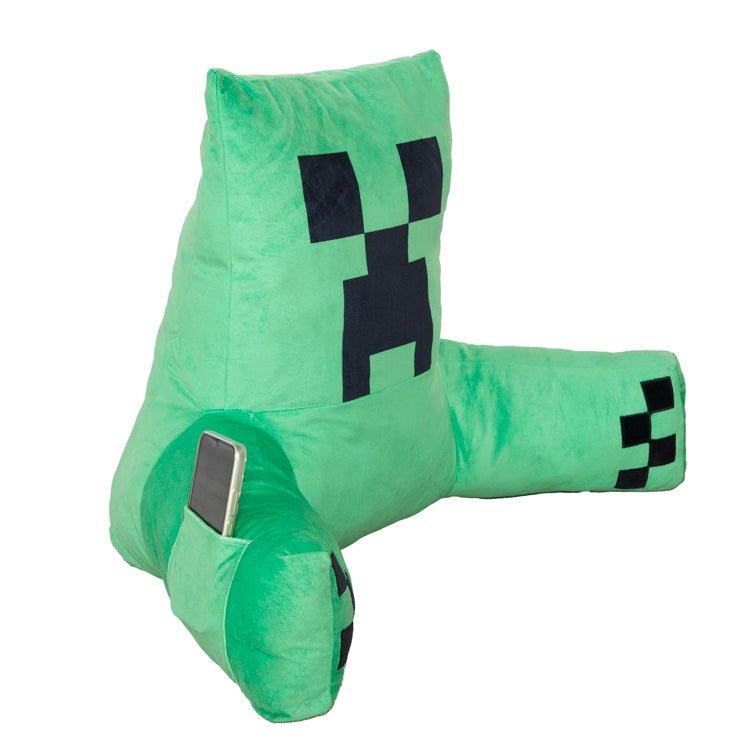 Minecraft Reading Pillow "Creeper" – Relaxation Pillow with Back & Arm Support (Copy)