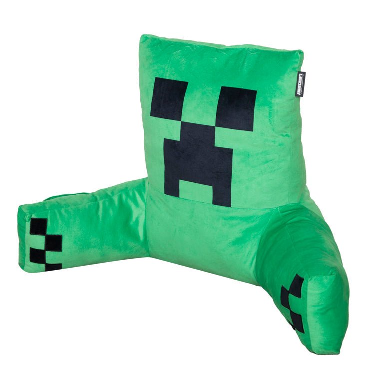Minecraft Reading Pillow "Creeper" – Relaxation Pillow with Back & Arm Support (Copy)