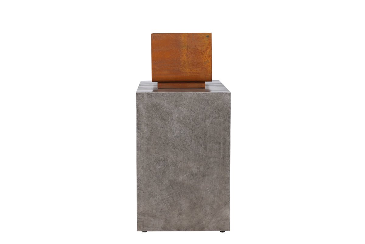 Cuisine extérieure Sella - en aluminium gris clair avec barbecue inclus