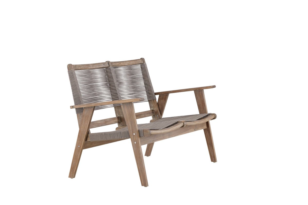 Garden Bench Sofie - made from brown acacia wood