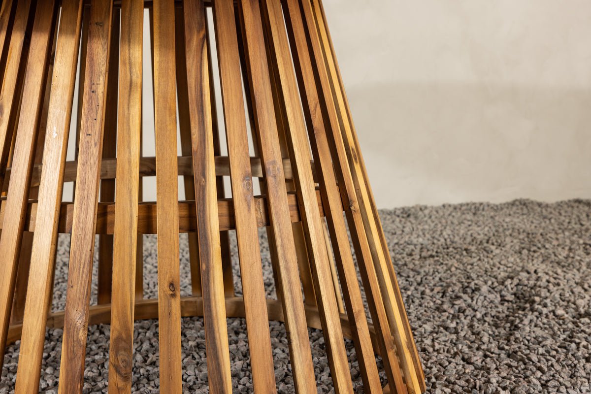 Garden Dining Table Aurelia - Ø 150cm made of Acacia Wood in Natural Look