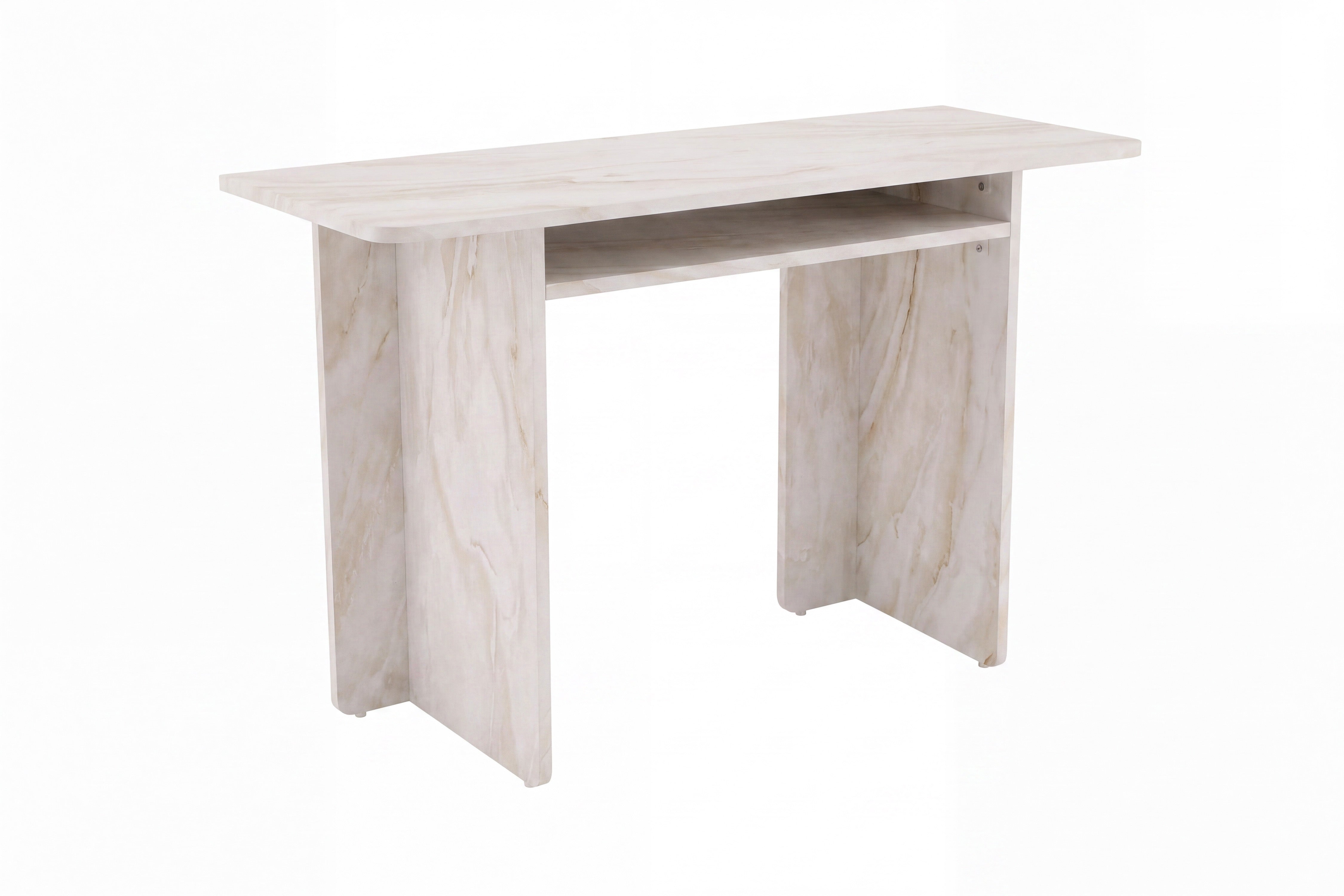 Table d’appoint Zaviro - table élégante aspect marbre