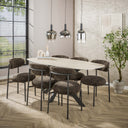 Pendant light Alveris – Smoked glass with color gradient in 3 different shapes
