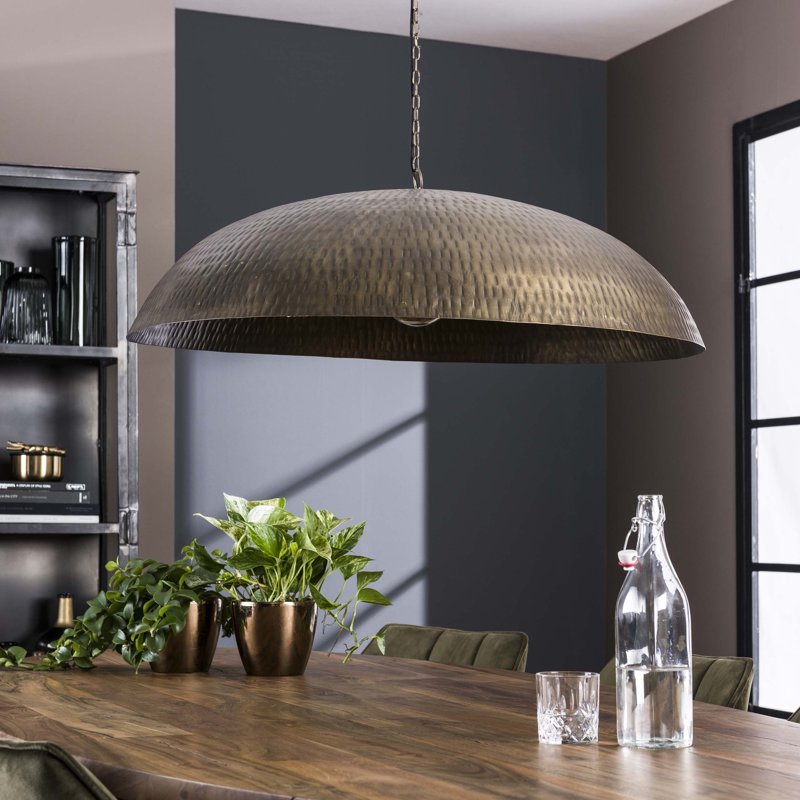 Pendant Light "Lykos" – With Antique Bronze Metal Finish