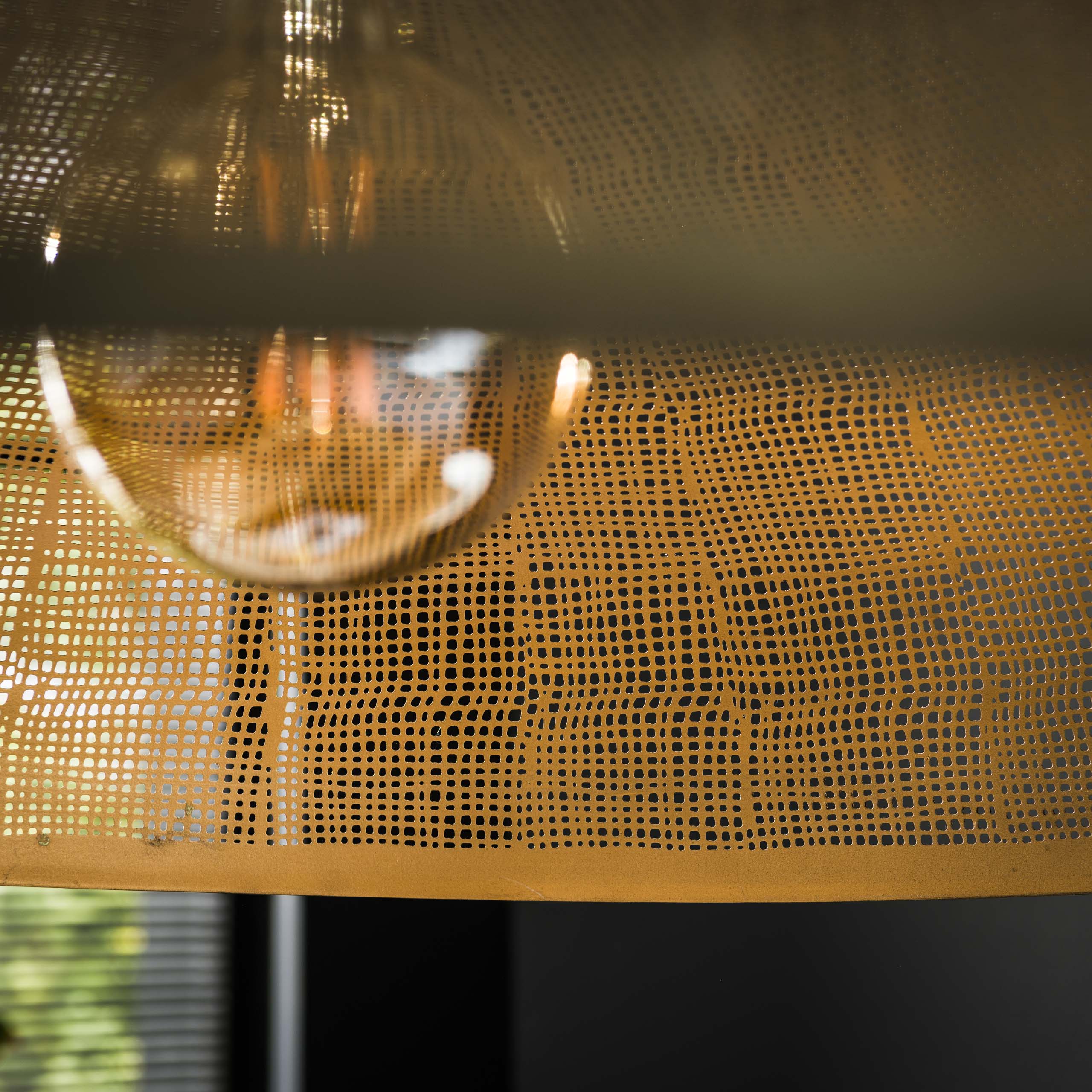 Pendant Light "Helia" – With Antique Bronze Metal Finish