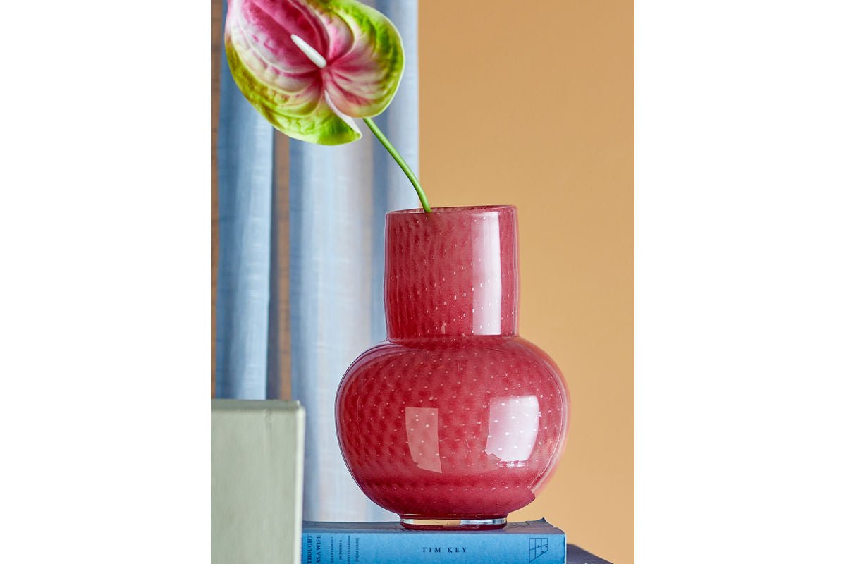 Vase "Cherrybomb" – made of glass