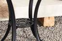 Coffee table Lejla - Ø60 with brown fiber cement tabletop