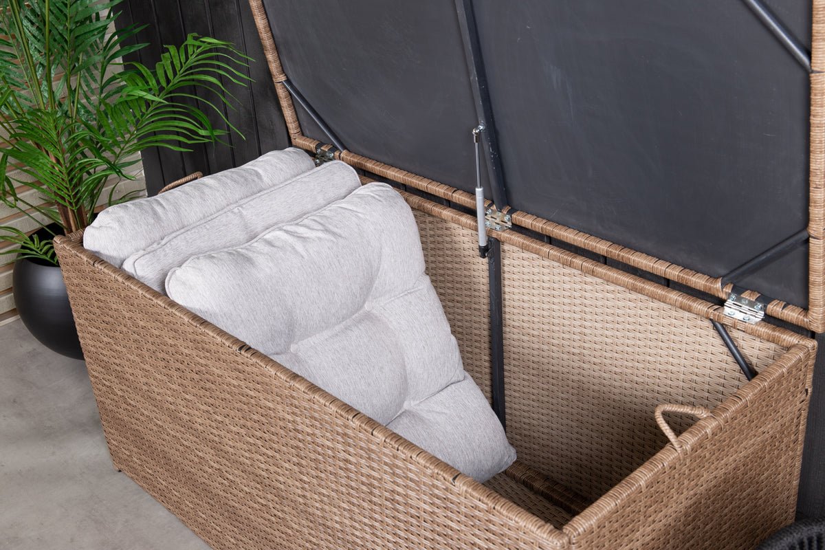 Garden Cushion Box Dimmy - Available in Gray, Natural or White
