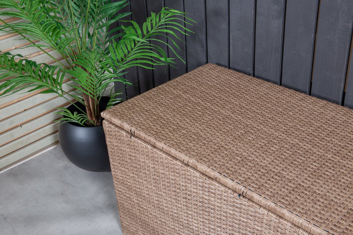 Garden Cushion Box Dimmy - Available in Gray, Natural or White