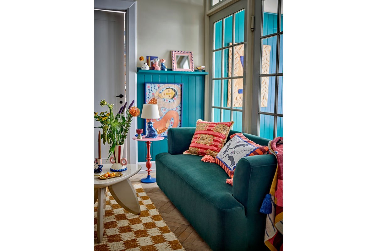 Vase "Ardella" – Colorful Stoneware