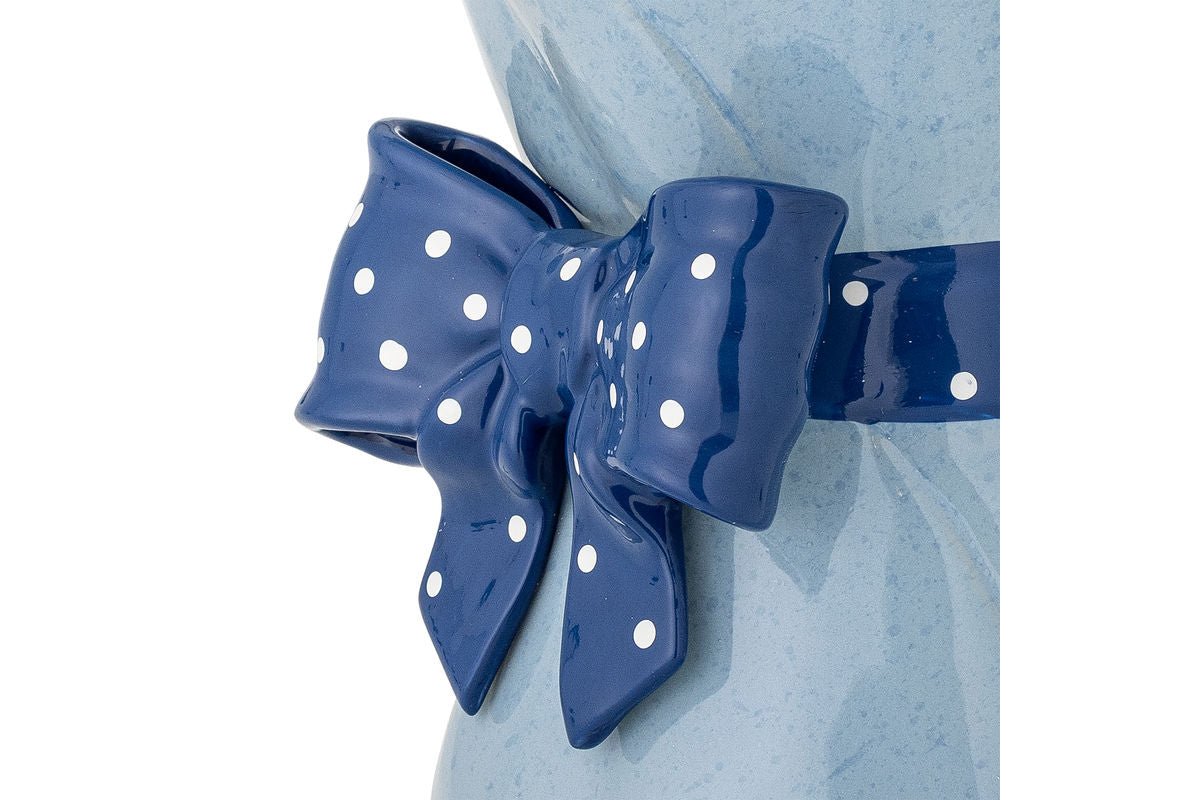 Vase "Florielle" – Blue Stoneware