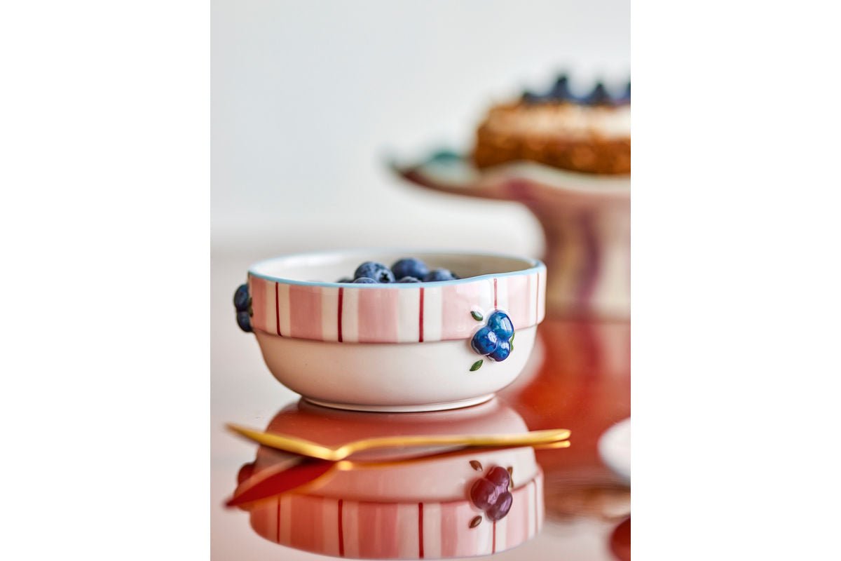 Ensemble de bols Berry – ensemble en grès 4 pièces en Rosé