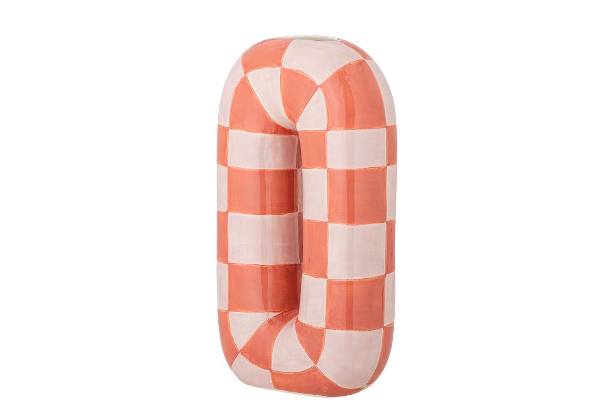 Vase "Solea" – Orange Ceramic