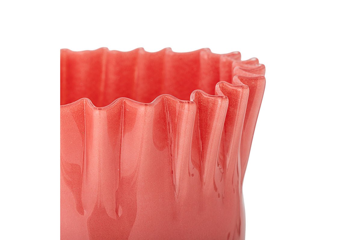 Vase „Olina“ – Oranges Glas