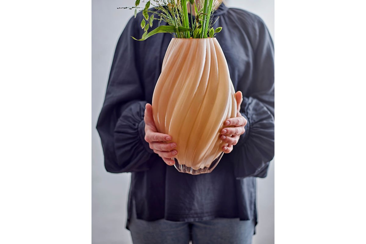 Vas „Kairoa“ – Natierlecht faarwegt Glas