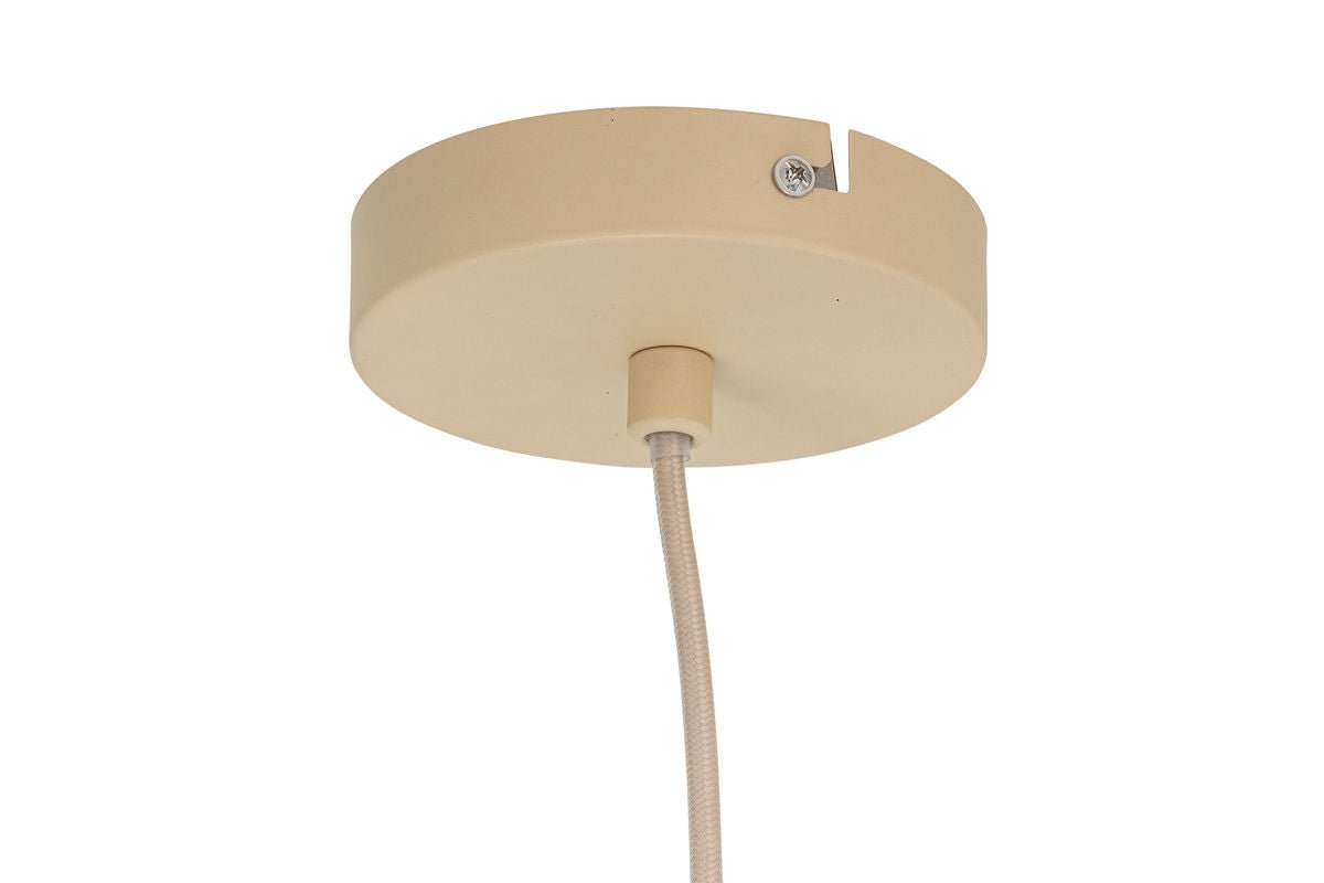 Suspension Pituq – Aspect tricoté aux tons naturels doux