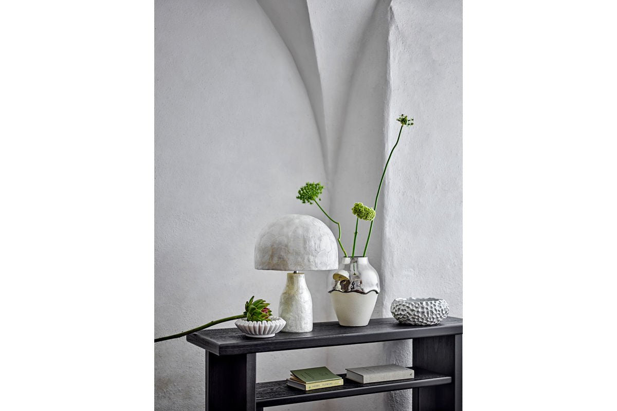 Table Lamp Nerea – Shimmering Capiz Design in Natural Tones