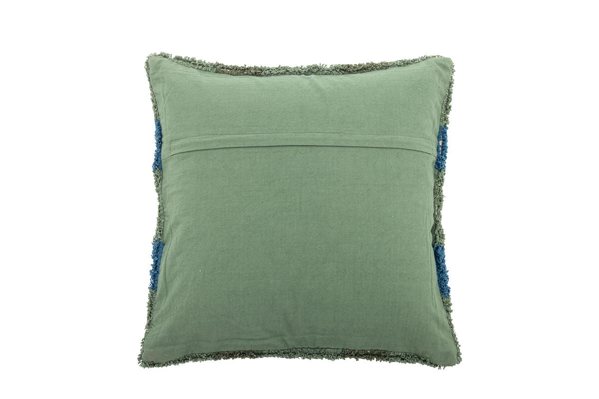 Decorative Cushion Livara – Tufted Texture with Checkered Pattern