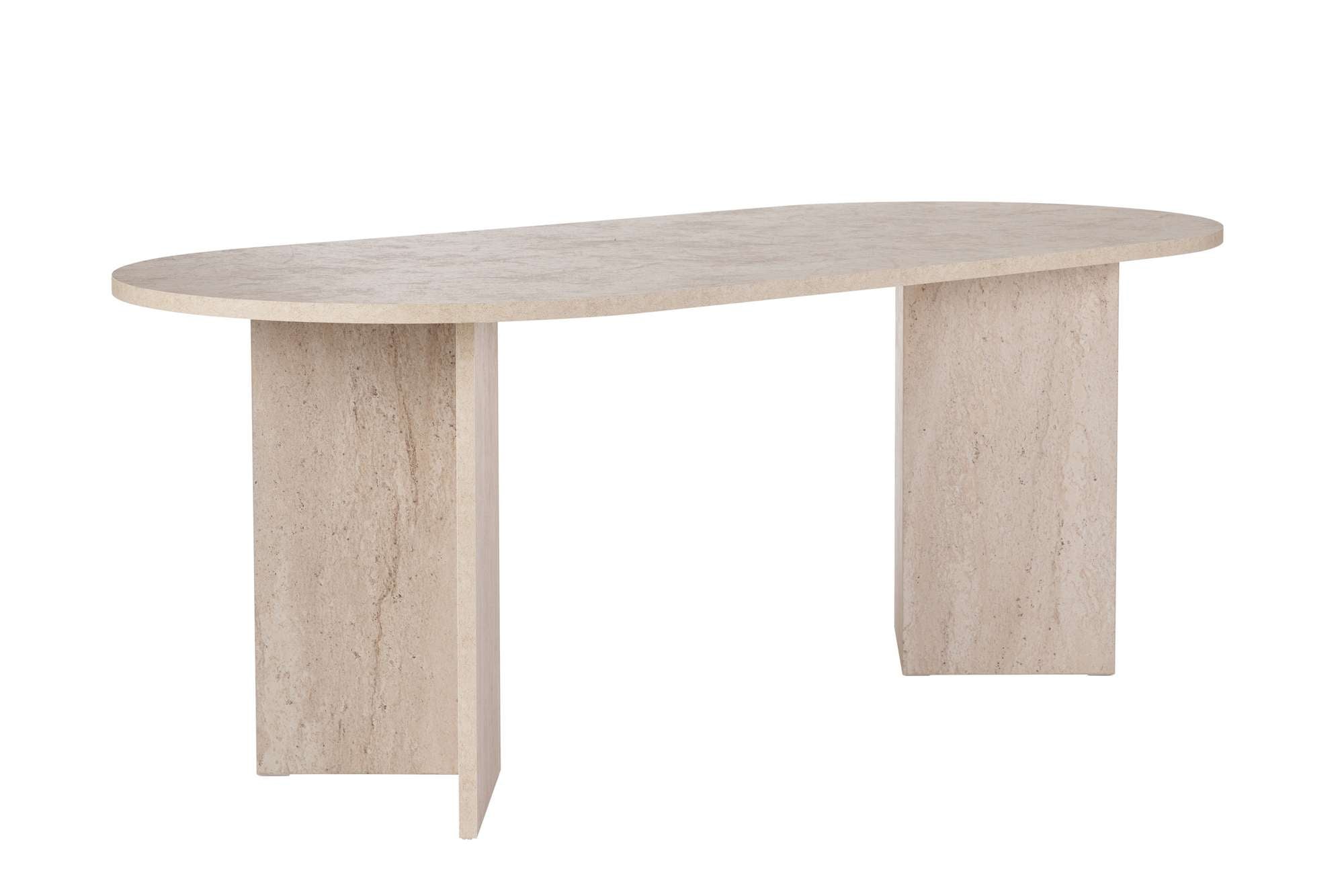 Dining Table Taverna - in Stone Look or Walnut