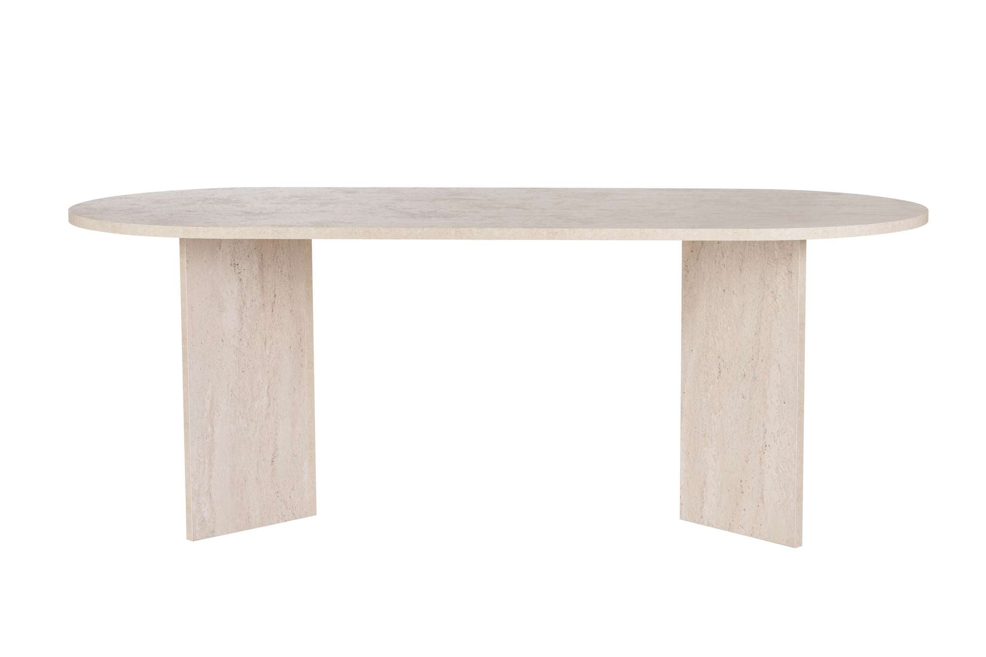 Dining Table Taverna - in Stone Look or Walnut