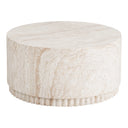 Garden Side Table Avenlya - solid stone look
