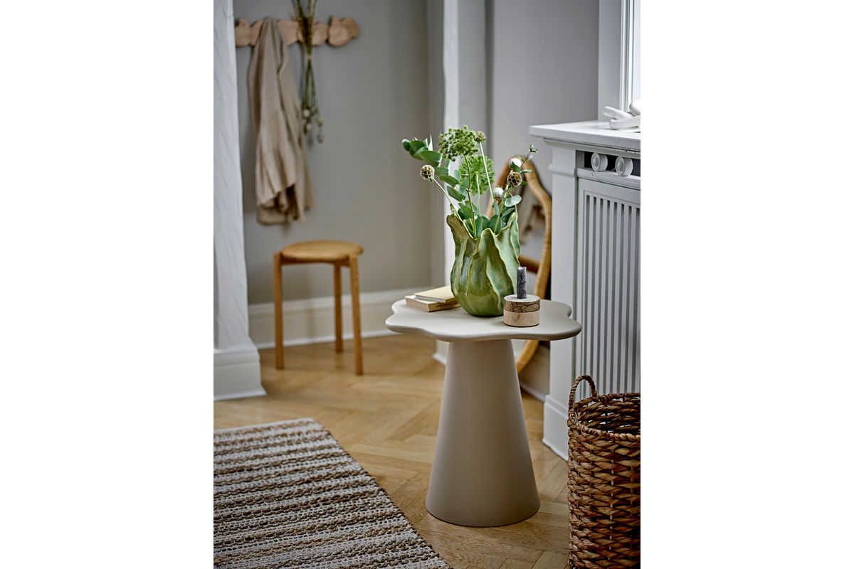 Table d'appoint Ruby – Aluminium en ton naturel