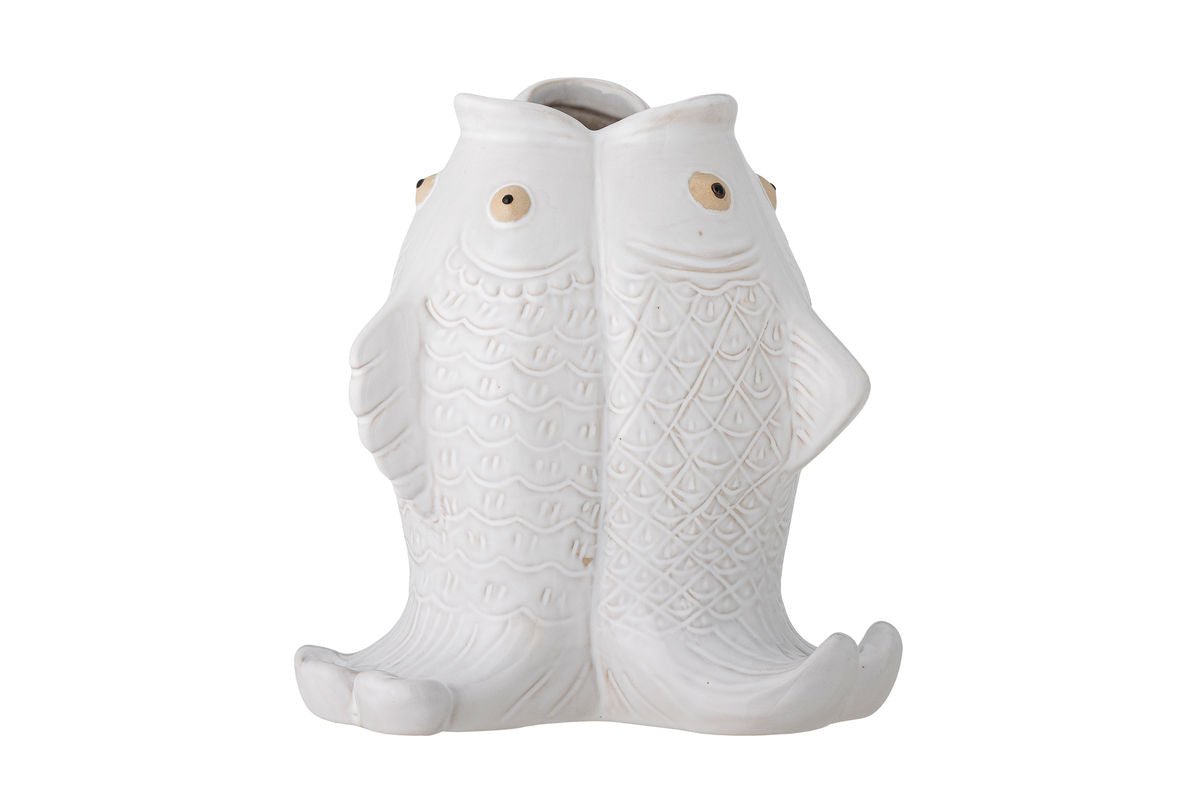 Vase "Ilvara" – White Stoneware