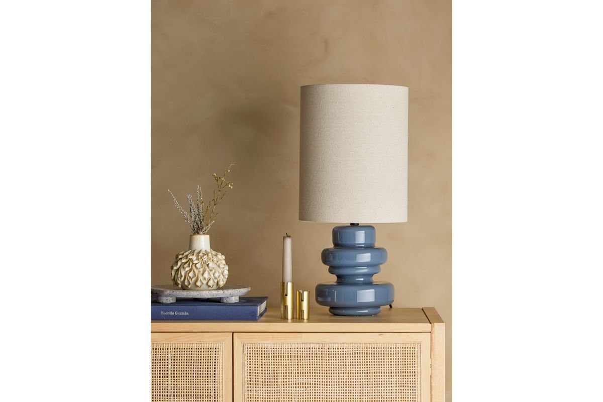 Dëschlampe Glory - gewellte Glas