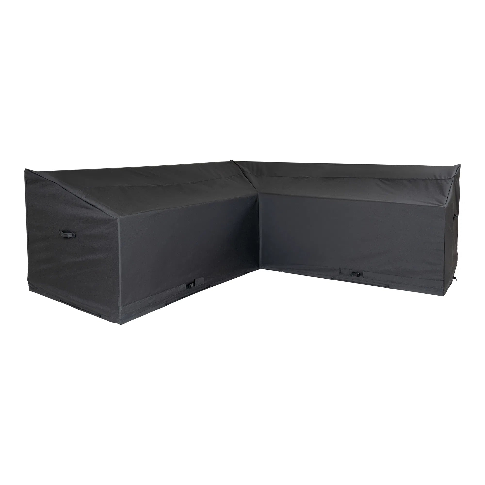 Veltano™ Schutzhülle für Ecklounge – Verstellbarer Schutz für L-förmige Sofagruppen (bis 252 × 252 cm)