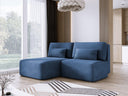 Designer-Ecksofa Tilia Cord mat Schloffunktioun a Stauraum