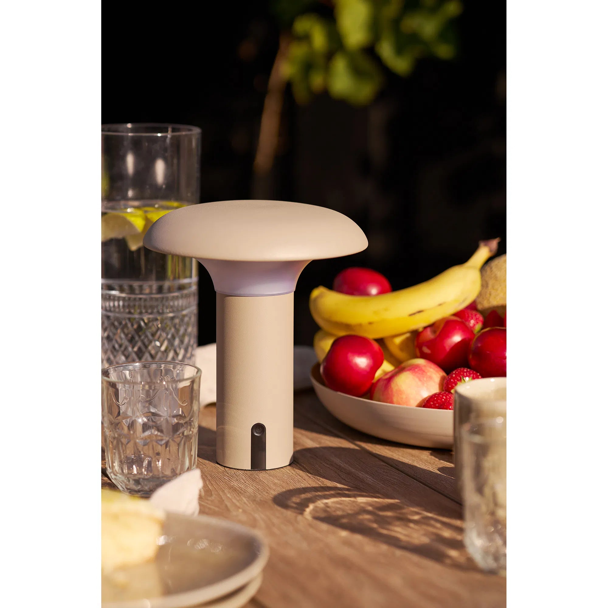 Garden Table Lamp "Norvara" – Weatherproof for Balcony & Outdoor Area