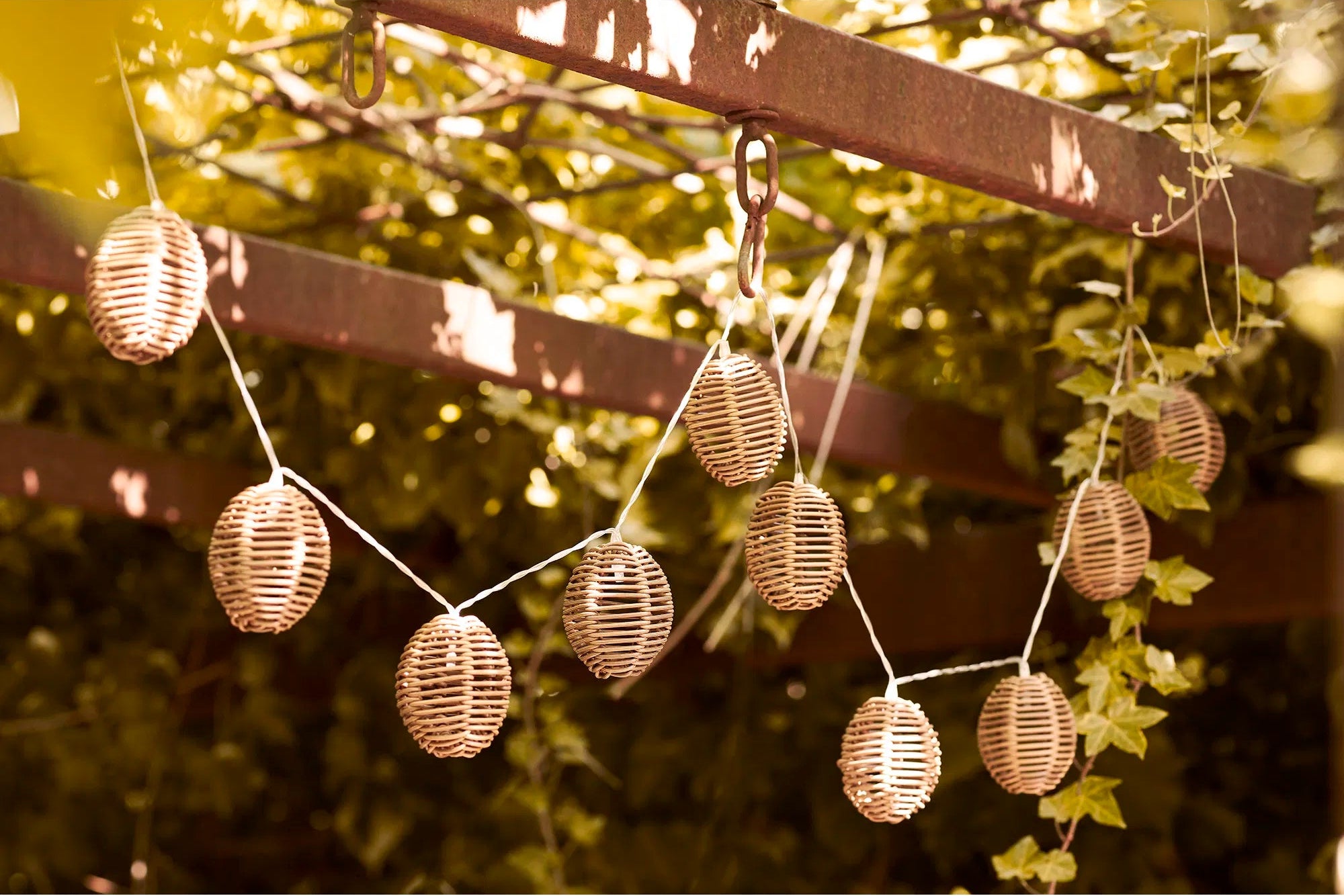 Garden String Lights "Solvenor" – Weatherproof for Balcony & Outdoor Area