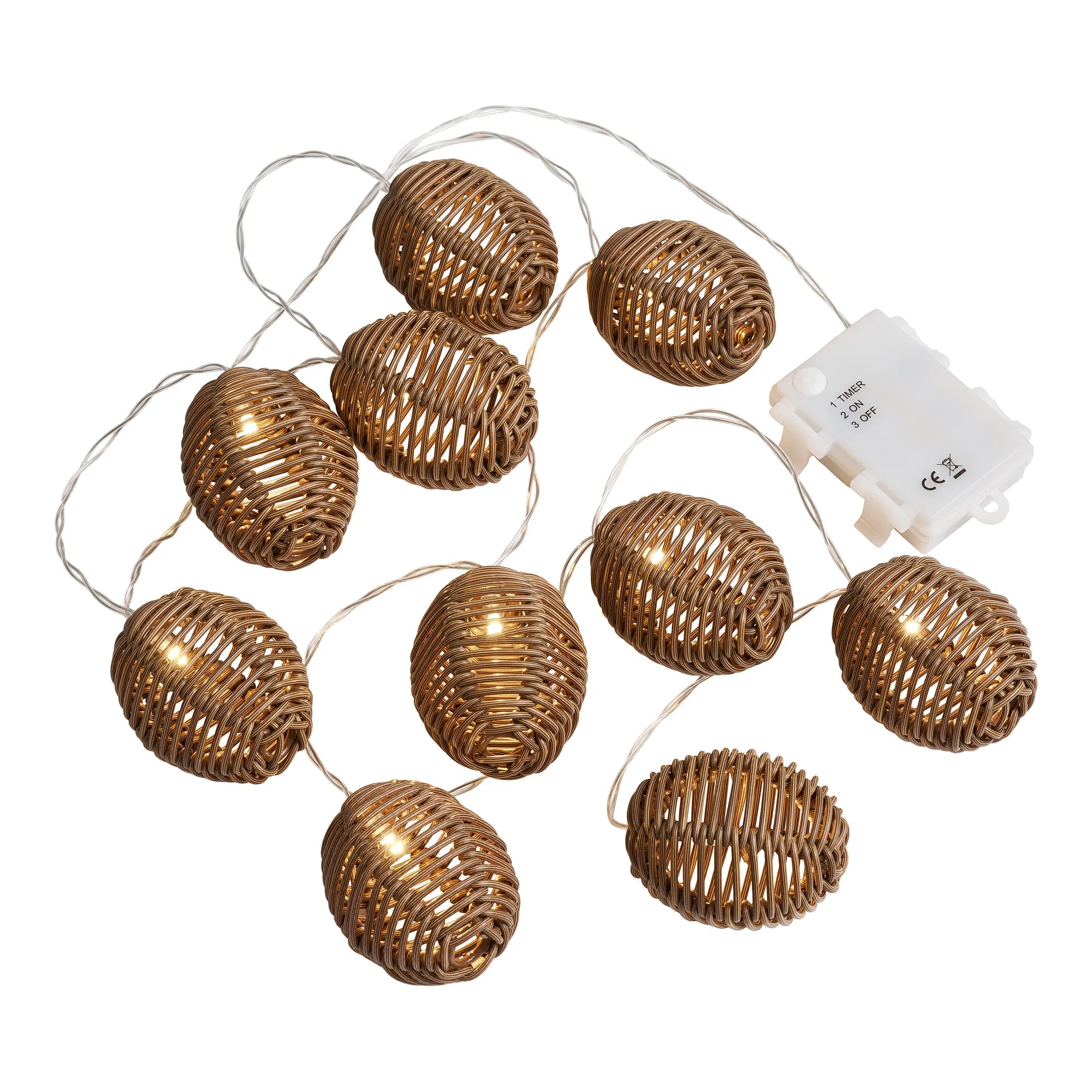 Garden String Lights "Solvenor" – Weatherproof for Balcony & Outdoor Area