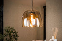 Pendant Light Avernis – Large lampshade in the variants amber, copper and chrome