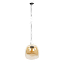 Pendant Light Avernis – Large lampshade in the variants amber, copper and chrome