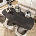 Pendant Light Cirella – 3 lights with large lampshades made of chrome glass
