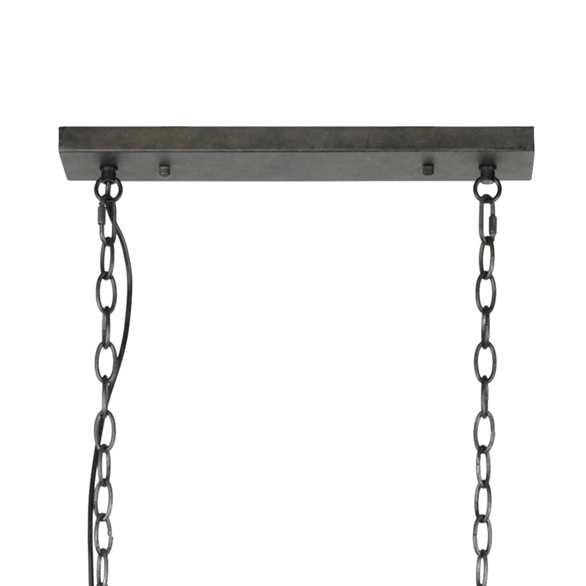 Suspension « Velanis » – Lampe cylindrique au design industriel en fil métallique