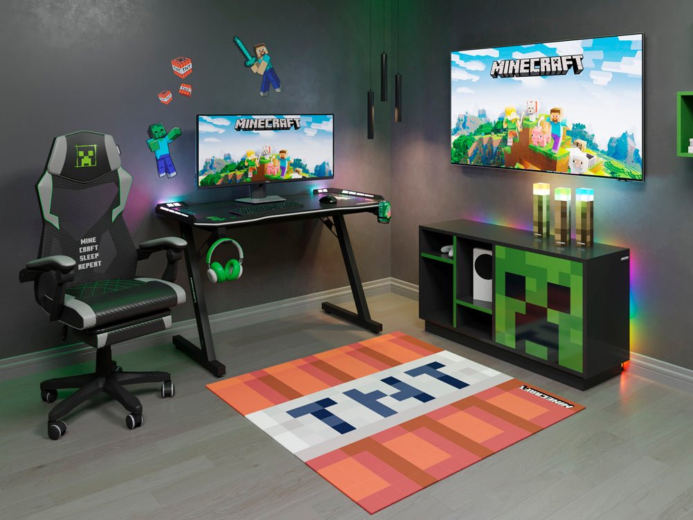Minecraft tapis « TNT » – Tapis de jeu et décoration doux