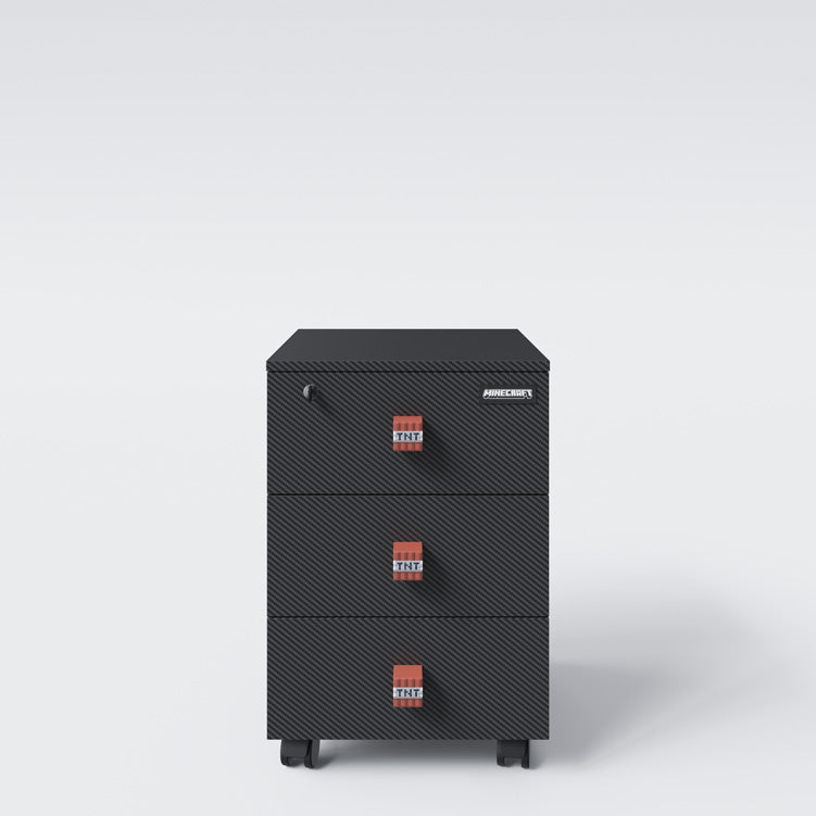 Minecraft Rollcontainer « TNT Move » – avec 3 tiroirs et roulettes
