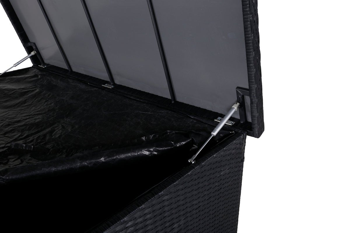 Garden Cushion Box Brisbane - Available in Gray, Black, and Natural