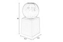 Vase Siri lot de 4 – en aluminium Beige