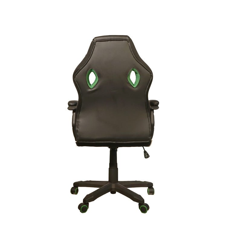 Chaise de jeu Minecraft « Creeper Commander » – avec mécanisme d'inclinaison, accoudoirs et réglage en hauteur