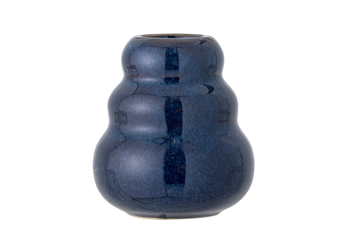 Vase Lulo - Blue, made of stoneware