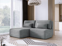 Designer-Ecksofa Tilia Cord mat Schloffunktioun a Stauraum
