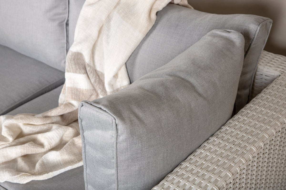 Ensemble lounge de jardin Panther - en rotin synthétique disponible en 3 couleurs