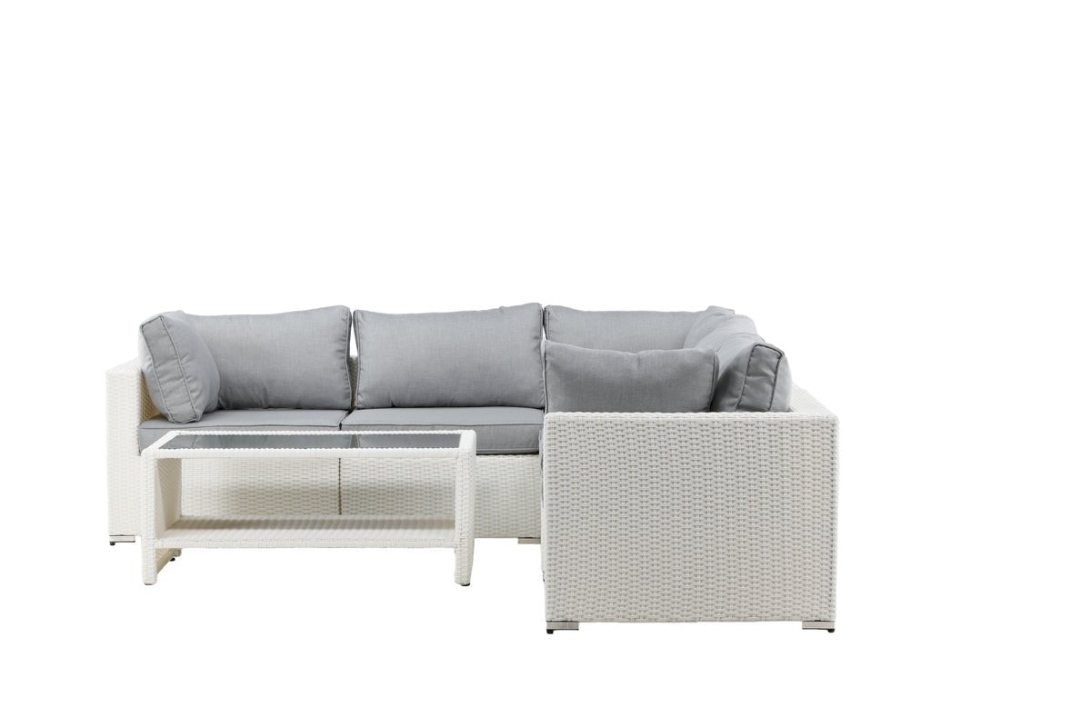 Ensemble lounge de jardin Panther - en rotin synthétique disponible en 3 couleurs