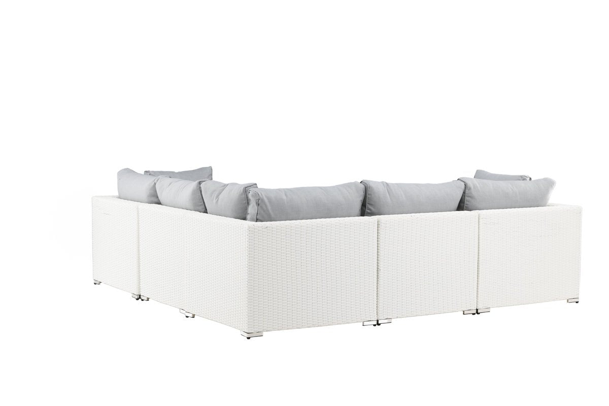 Ensemble lounge de jardin Panther - en rotin synthétique disponible en 3 couleurs