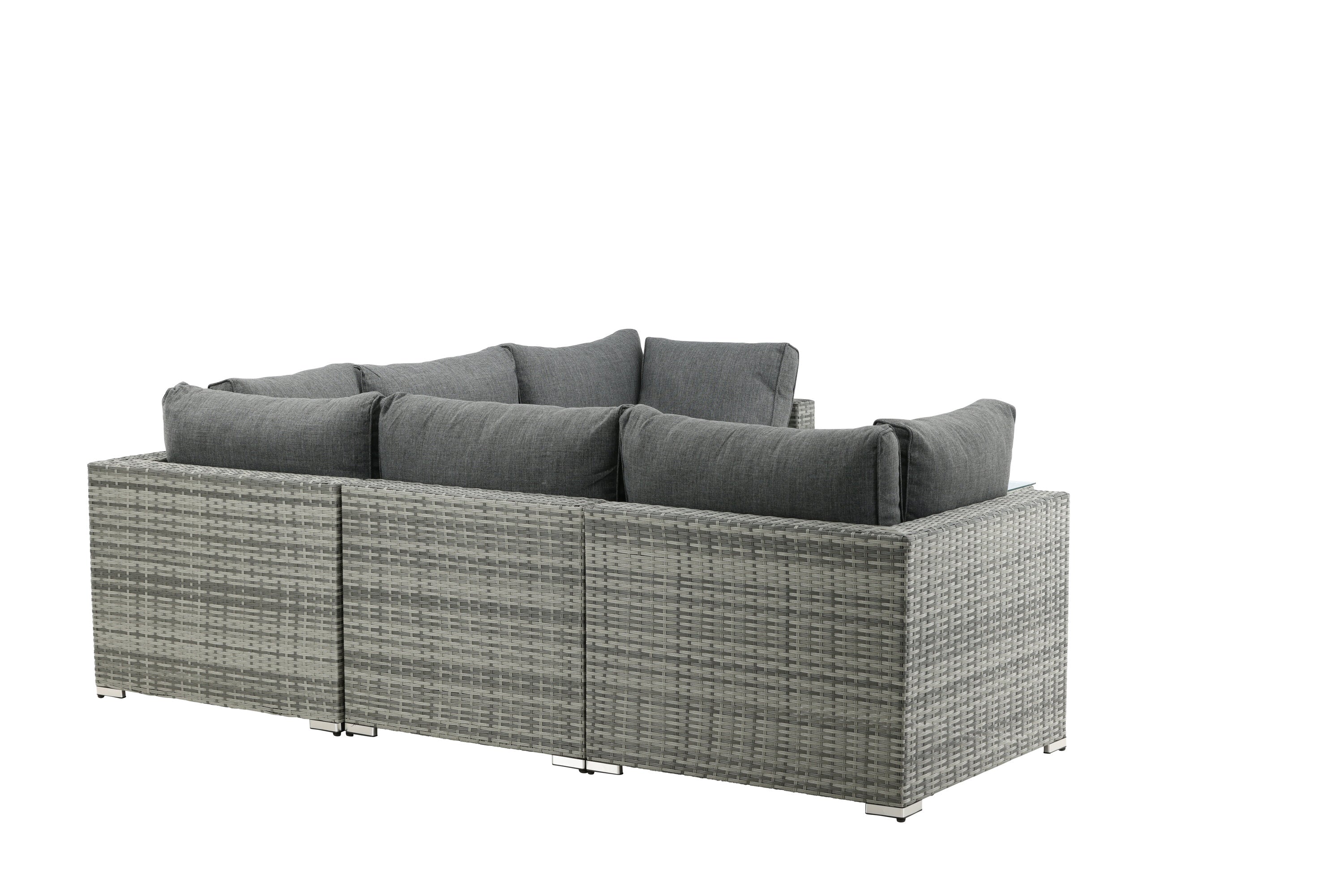 Ensemble lounge de jardin Panther - en rotin synthétique disponible en 3 couleurs